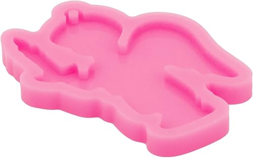 Miniatura 9 de Angel Wings Molde de silicona brillante de Angel Boy para llaveros de bricolaje, adorno colgante, molde de resina epoxi, fabricación de joyas de