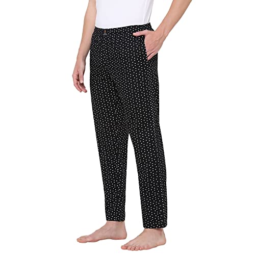 Image of Urban Scottish 100% Comfortable Men's Lounge Pants, Leisure-Wear Withn Elastic Waist-Band & Regular Fit, Machine Washable Stayt Home Clothing, Expert Craftsmanship Featuring Plush to The Touch Feel