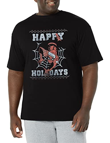 T-Shirt Marvel Spider pour Homme Idéal pour Flâner en Vacances au Soleil