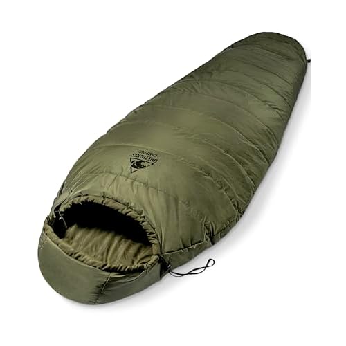 OneTigris Bushcrafter’s Sleeping Bags, Mummy Sleeping Bag for Camping Hiking Backpacking, Survival Gear