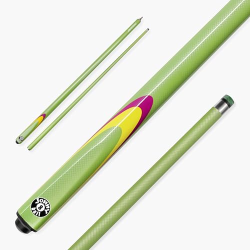 Inferno 2 Piece Fiberglass Snooker & Pool Cue - 9.5mm Layered Tip | Vibrant Colours Perfect Gift for Aspiring Players Tip Shaped and Ready for Play Highly Portable 19oz Weight product thumbnail 15