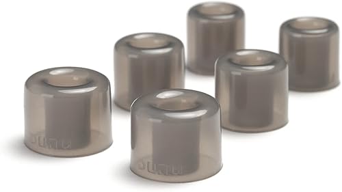 Miniatura 4 de HiFiGo DUNU S&S Puntas de auricular para boquilla de 4.0mm-6mm, almohadillas de silicona de repuesto para Da Vinci, Explorer, Titan S2, auriculares