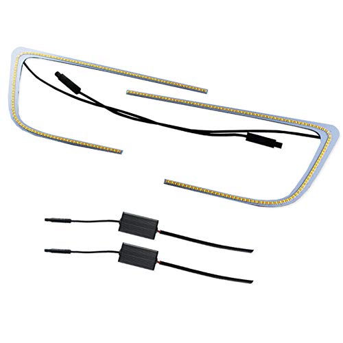 Gtinthebox Led Circuit Board C-Rings Dual-Color Switchback For 2015-2018 Subaru Wrx Sti Headlight Drl And Turn Signal Light #TOP1