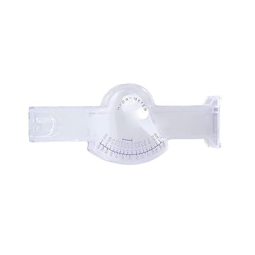 Hydrometer Saltwater Aquarium Salinity Tester for Saltwater Aquarium Hydrometer for Testing Salinity and Specific Gravity
