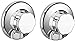 SANNO Suction Cups replacement for hooks shower caddy sope dish - Set of 2 Suction Cups