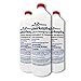 Produktbild PandaCleaner Scherkopfreiniger 2.0 3er-Set 3000ml - Nachfüllflüssigkeit für Reinigungskartuschen | Die günstige Alternative | Geeignet für Braun CCR & handelsübliche Kartuschen