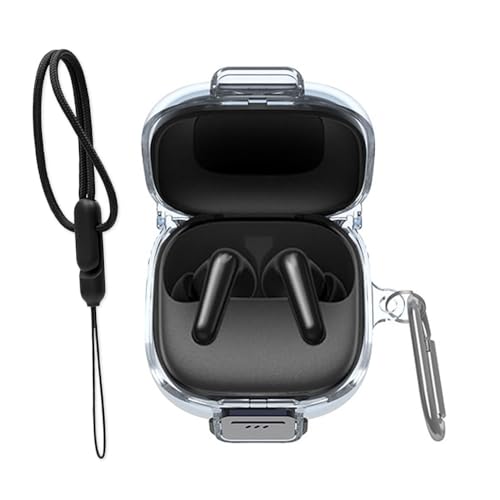 CHUNSHUN �P�[�X Anker Soundcore P31i �p �P�[�X ���S���b�N�t�� �S�ʕی�J�o�[ TPU+PC �ϏՌ� ���[ �y�� ���� �h�o �L�Y�h�~ �[�d�Ή� �����h�~ ���s �J���r�i�t�� �N���A�u���[