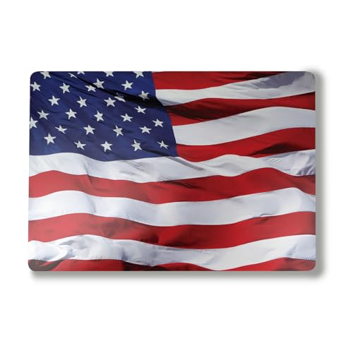 Laptop Skin Compatible with Alienware M18 R2 (2024) - American Flag - Premium 3M Vinyl Protective Wrap Decal Cover - Easy to Apply | Crafted in The USA by MightySkins