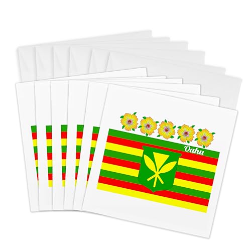 Cartes de vœux drapeau hawaïen pour vos invitations et célébrations d'été