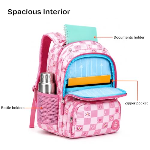 Image of Nasher Miles Polyester Backpack | Ideal for Preschool, Kindergarten, College, School, Office& Travel | Toddler, Girls, Boys, Men, Women