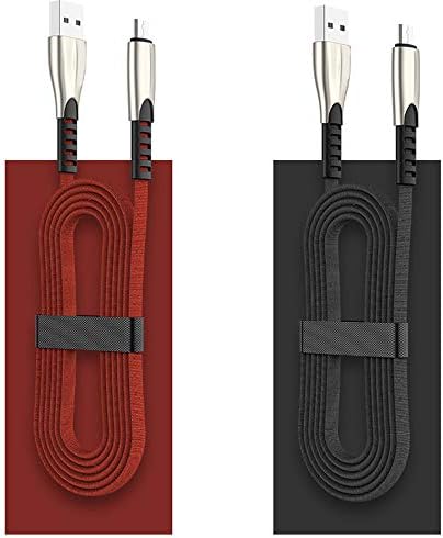 3A Fast Micro USB Charger Cable for Sony PlayStation 4/ PS4 / PS4 Slim / PS4 Pro/Xbox One/One S/One X Controllers (1.2m / 3ft, Black/Gold)