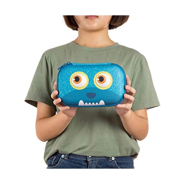 ZIPIT Wildlings Federmäppchen für Kinder, niedliche Aufbewahrungsbox für Schulbedarf, hält bis zu 60 Stifte… – Bild 7