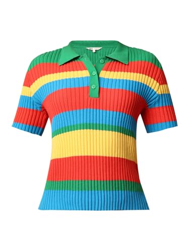 Image of ONLY Women's Striped Regular Fit T-Shirt