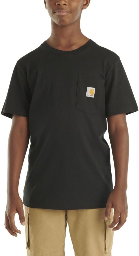 Amazon.com: Carhartt Kids' Short Sleeve Pocket T-Shirt Tee Shirt
