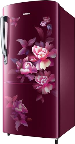 Image of Samsung 183 L, 4 Star, Digital Inverter, Direct-Cool Single Door Refrigerator (RR20C1724HN /HL, Himalaya poppy Blue)
