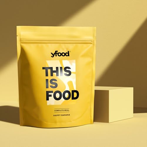 yfood Happy Banana, Pulver Trinkmahlzeit, 12 Mahlzeiten à 400 kcal – Ansicht 1