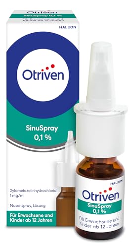 Otriven SinuSpray 0,1{5542d88c3525372f1c42d0b1137e60fa78486f243ffc8b2e8980c8da90b5edfb} Nasenspray bei Nasennebenhöhlenentzündung, 10 ml Otriven SinuSpray 0,1{5542d88c3525372f1c42d0b1137e60fa78486f243ffc8b2e8980c8da90b5edfb} Nasenspray bei Nasennebenhöhlenentzündung, 10 ml