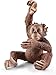 Schleich Wild Life - 5 PC Jungle Animals Figurines Toy Set with Elephant, Panda, Tiger, Parrot, and Baby Monkey Toys for Boys and Girls - Realistic Animal Figures Playset for Kids Ages 3+ - 77588
