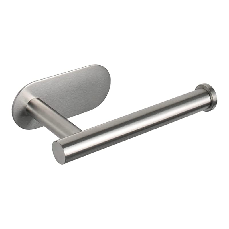 Portarrollos de papel higiénico Autoadhesivo Portarrollos de papel higiénico Montaje en pared Acero inoxidable Sin perforación Dispensador de rollos de toallas for baño Cocina Herrajes for baño ( Colo