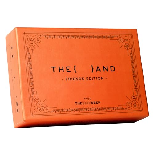 {THE AND} Friends Edition - Conversation Starters to Make Friends Your Best Friends - Fun Getting to Know You Card Game with Questions - Deep Talks at Game Night or Dinner Party By The Skin Deep