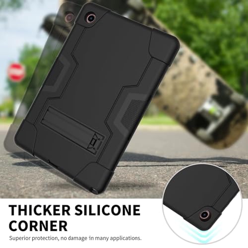 Coque antichoc Galaxy Tab A8 10.5 WESB armure noire ultra résistante