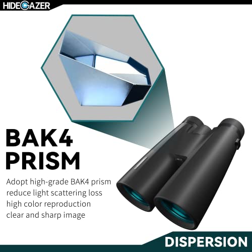 12X50 Compact Hd Binoculars - Capture Unforgettable Moments With Clear Low Light & Anti-Fog Vision - Splashproof For Adventure Seekers - Bird Watching,Hunting,Concerts,Sports,Travel #TOP7