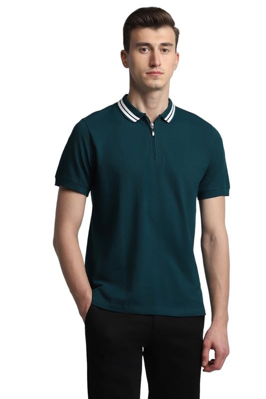 Image of Dennis Lingo Men's Cotton Slim Fit Polo T-Shirt