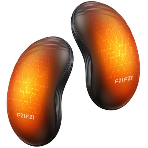 Hand Warmers Rechargeable Portable Electric Hand Warmers 2 Pack 6000mAh Magnetic Handwarmers with Fidget Spinner Pocket Heater for Women Men Outdoor Hunting Fishing Golf Camping