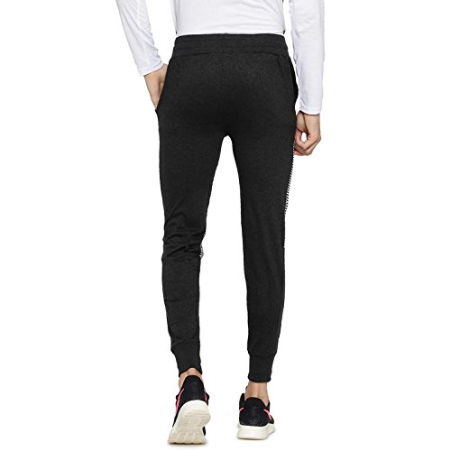Image of CAHOOT Mens Comfortable Cotton Track Pants for Gym and Casual Use