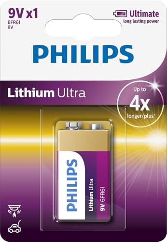 Lithium Ultra 9V Battery 1-Pack