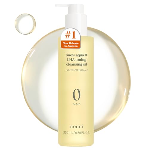 NOONI Snow Aqua 0 LHA Toning Cleansing Oil - Korean Skin Care