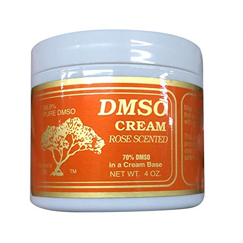 New - DMSO Cream Rose Scented - 4 oz