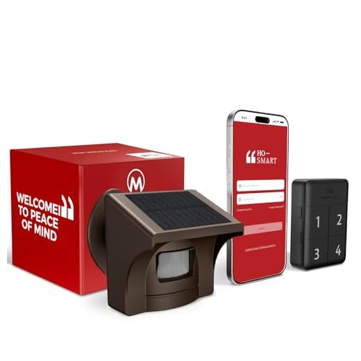 eMACROS Pro 4 Solar Driveway Alarm System