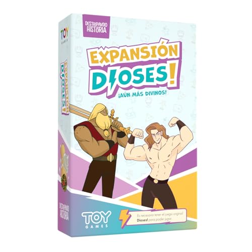 Expansión Dioses! El Juego de Mesa de Destripando la Historia | Un Juego para Regalar y Jugar con Familia y Amigos