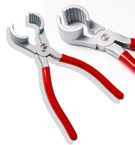 Washer Hose Pliers THP-1 Zinc Alloy Hose Clamp Tool for Washing Machine Inlet/Outlet Hoses Red Handle Replacement for 20001120