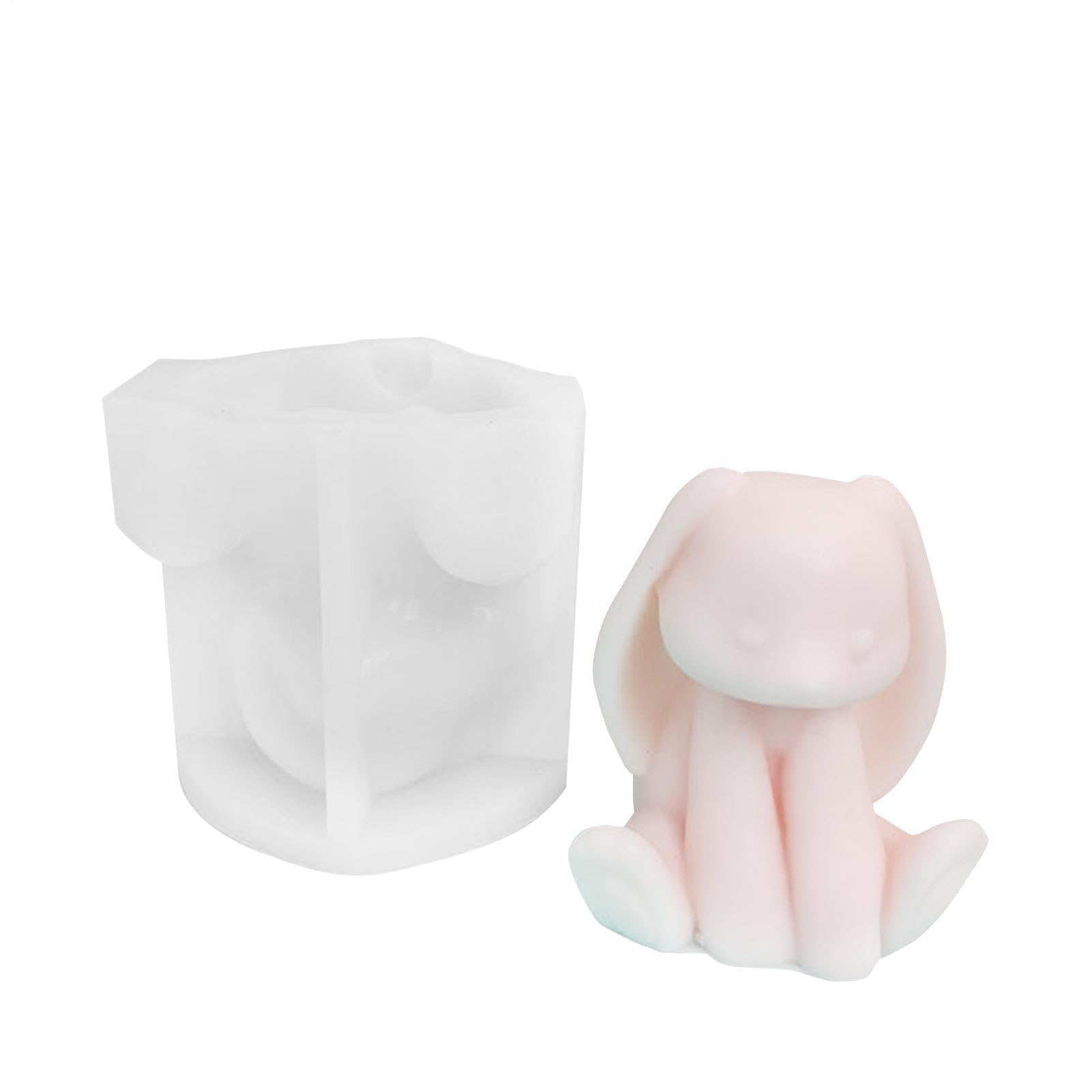 Moules en silicone lapin pour une décoration de table créative