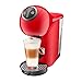 Krups KP3405 NESCAFÉ Dolce Gusto Genio S Plus Kapselmaschine |Espresso Boost | Temperaturauswahl |Heiß- & Kaltgetränke |15 bar Pumpendruck | 0,8l Wassertank | 1500 Watt | Farbe Rot