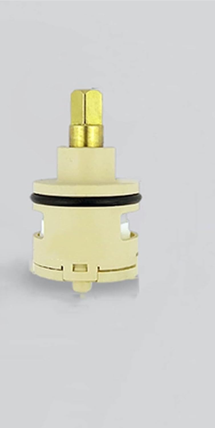 Ykmyxz One Color Tap Cartridge， Tap Cartridge Replacement, Ceramic Disc Water Mixer Inner Control Kitchen And Basin Faucet Valve,J(31Mm)