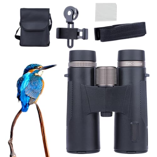 Dewireaey Kleine Verrekijkers Voor Reizen | Voor Volwassenen | 12x Vergroting Hoge Resolutie Breed Gezichtsveld Waterdichte Optiek Voor Outdoor Observatie