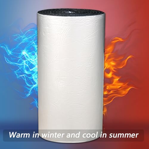 Lámina de aluminio autoadhesiva e insonorizante para aislar el calor y ruidos de motor 6