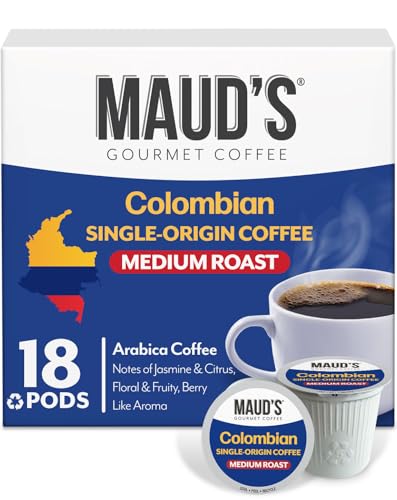 Image of Maud's Colombian Single Origin Coffee Pods, 18ct