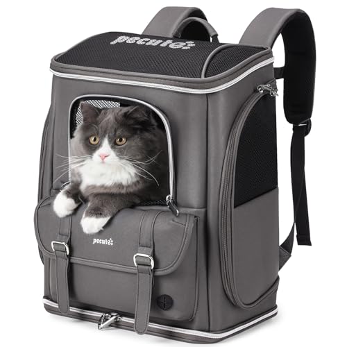 Pecute Sac à Dos Chat Transport réduction de Poids Anti-gravité de 30%, Sac a Dos Transport Chat...