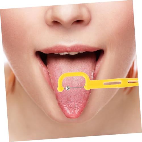 KOMBIUDA Set de 4 herramientas para ejercicios linguales, dispositivo de rehabilitación oral y deglución, entrenador de punta lingual para niños y niñas miniatura 6