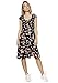 Produktbild Octopus Leichtes Damen Sommerkleid Kurzarm in angesagten Farben (K5) f5489 Farbe: Kleid Schwarz geblümt K5(1446) Gr. 56