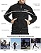 INBIKE Men's Windproof Cycling Bike Jacket Winter Softshell Jackt Windbreaker for Running Hiking Sports Medium