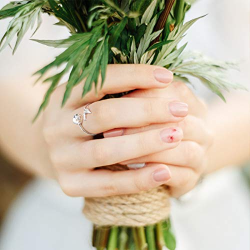 Meerjungfrau-Ring, 2 Stück, verstellbar, geeignet für Partys im Alltag, Geburtstage und Meerjungfrauenring, Damen, kann als Geschenk für Ihre Freundin verwendet werden, Meerjungfrauenschwanz-Ring,