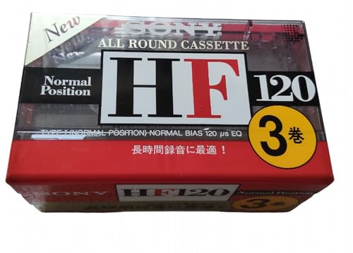 Amazon | SONY カセットテープ HF 120 3本セット 3C-120HF | Sony