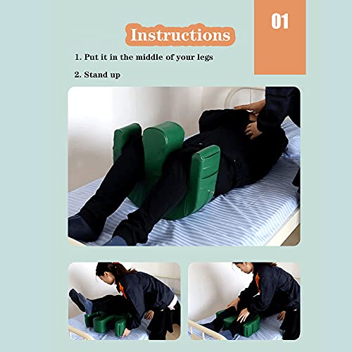Almohadilla de posicionamiento resistente e impermeable con asas para traslados médicos 6