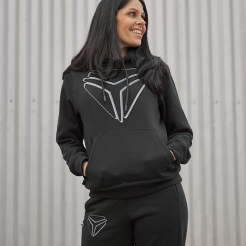 Polaris Slingshot Unisex Pullover Hoodie Sweatshirt, Comfortable Cotton Blend, 60% Cotton, 40% Poly Fleece, Black - 28648844