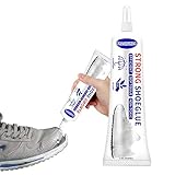 Shoe Glue Super Adhesive Clear with Precision Tip for Footwear, Transparent Sealant Crack Waterproof...